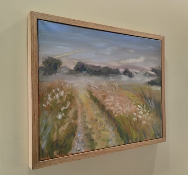Misty Morning in the Marsh - Original Acrylic Painting - Image 2