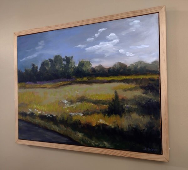 Morning Walk - Original Acrylic Painting - Image 3