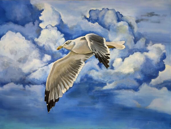 Seagull - Original Acrylic Painting